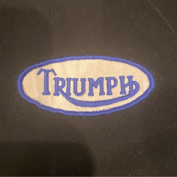 Triumph casual motorcycle jacket size adult small - Picture 2 of 8